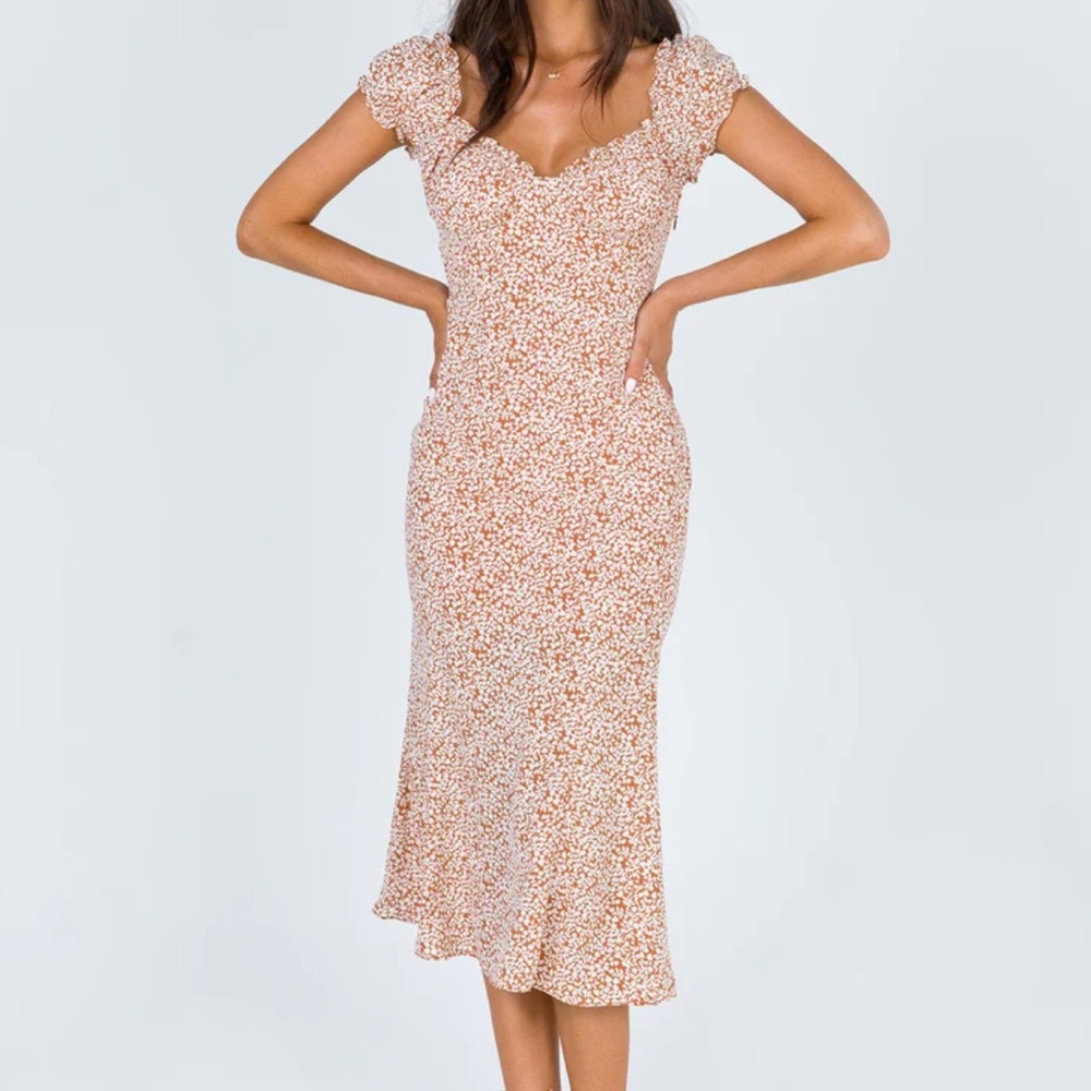 Princess Polly Floral Midi Dress